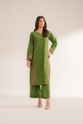 2 Piece Slub Khaddar Embroidered (CS0265)